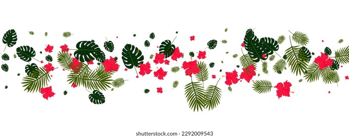 Orange Tree Background White Vector. Plant Resort Backdrop. Yellow Flora. Vacation Design. Light Green Artwork Card.