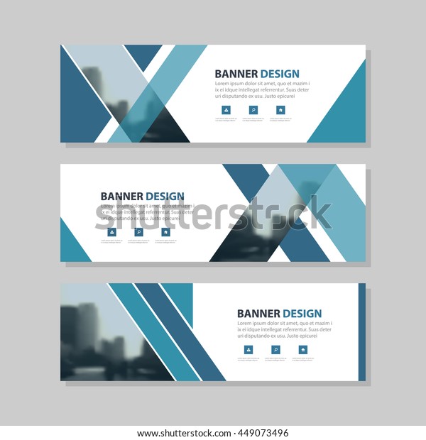 Orange Triangle Abstract Corporate Business Banner Stock Vector ...