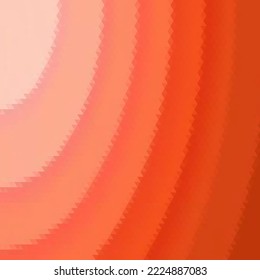 Orange triangle background. Abstract vector image for banner, presentation, brochure and more.