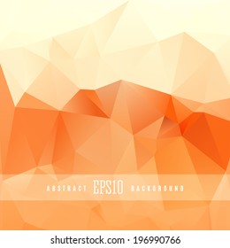 bunte abstrakte Orangefarbene Design-Hintergrund-Vorlage