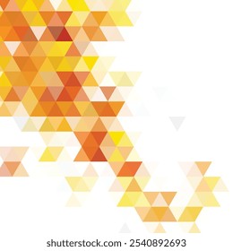 Orange Triangle Shape Background Graphics