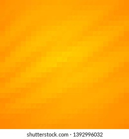 orange triangular background. polygonal style. Vector template for presentation. abstract geometric design