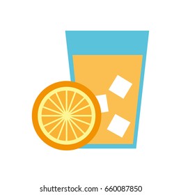orange tropical fruit beverage