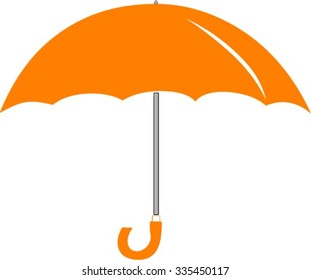 Orange Umbrella