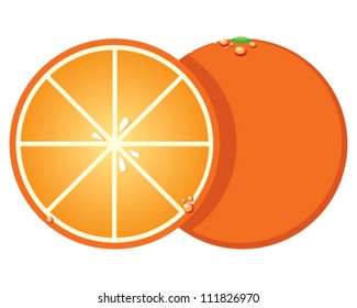 Orange vector