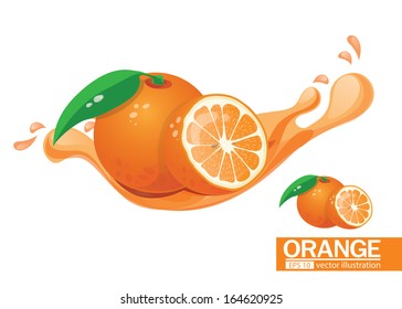 orange vector