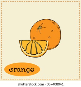 Orange vector