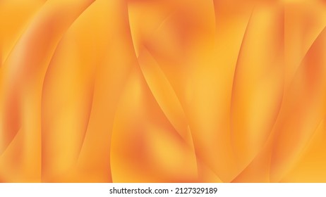 Orange vector abstract background with folds