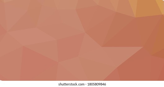 Orange vector abstract mosaic background