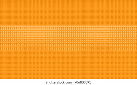 Orange vector abstract pattern with circles. Universal template for your corporate style.