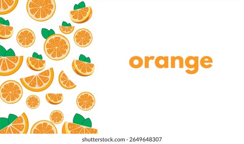 orange vector art illustration, suitable for designer, marketers, and creatives