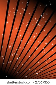 Orange vector background