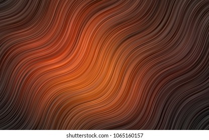 Orange vector background. Creative geometric illustration in marble style with gradient. A new texture for your  ad, booklets, leaflets.