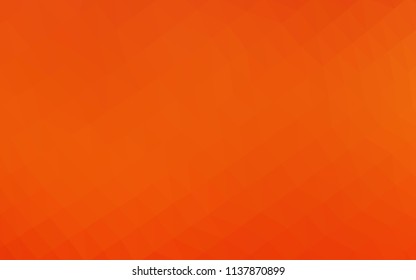 Orange vector blurry hexagon template. Glitter abstract illustration with an elegant design. A completely new template for your business design.