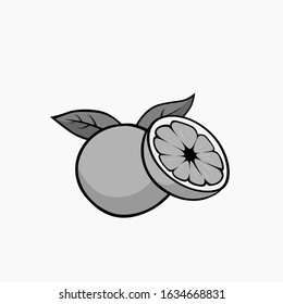 Orange vector greyscale mode for all purpose