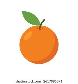 Orange vector icon on white background