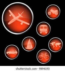 Orange vector iconset 04