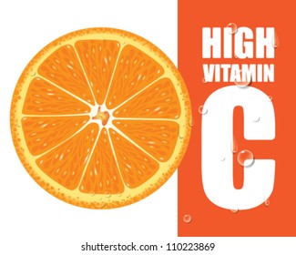 Orange vector illustration