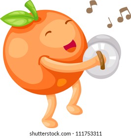 Orange vector illustration