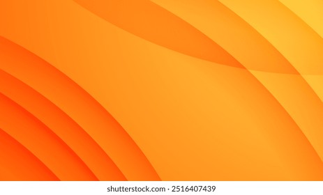 Orange vector minimalist simple abstract geometric background