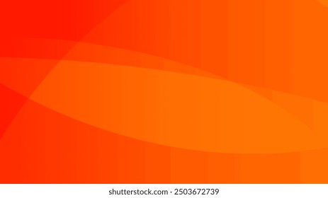 Orange vector modern abstract background with shapes