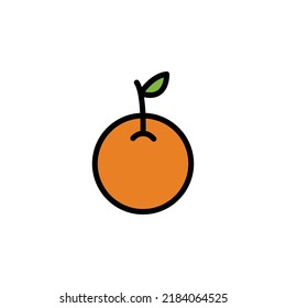 orange vector for website symbol icon presentation