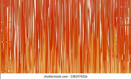Orange Vertical Lines and Stripes Background