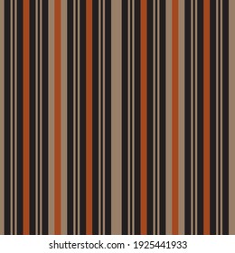 Orange vertical striped seamless pattern background suitable for fashion textiles, graphics