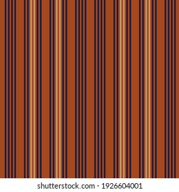 Orange vertical striped seamless pattern background suitable for fashion textiles, graphics