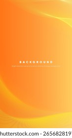 Fondo abstracto de líneas onduladas de Vertical naranja