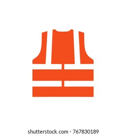 orange vest icon 