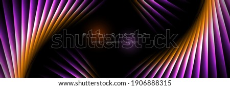 Image, Stock Photo laser illumination