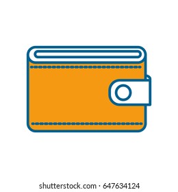 orange wallet to save money
