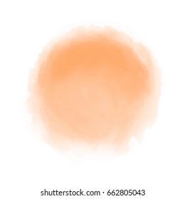 orange watercolor background