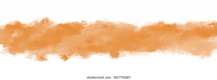 Orange watercolor background for textures backgrounds and web banners design
