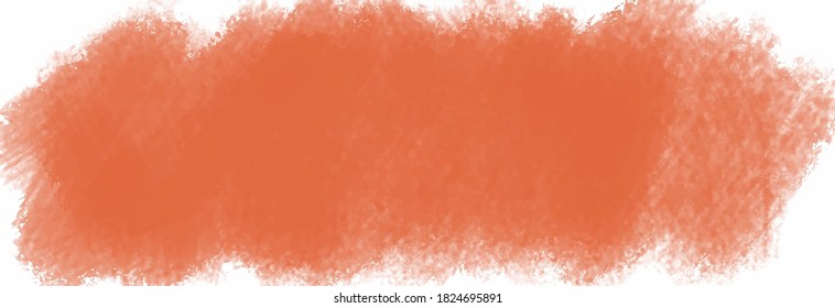 Orange watercolor background for textures backgrounds and web banners design
