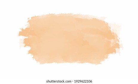Orange watercolor background for textures backgrounds and web banners design, copy space for design,illustration vector.
