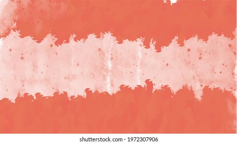 Orange watercolor background for textures backgrounds and web banners design
