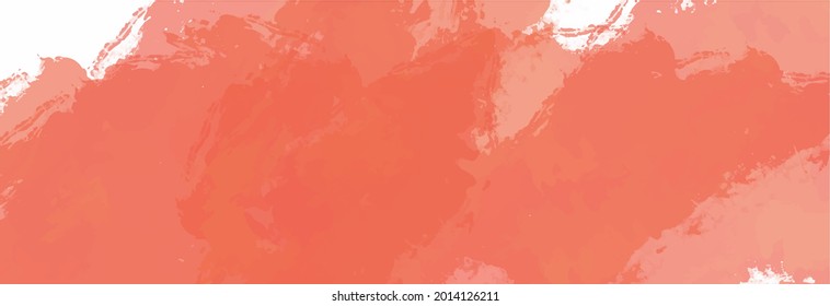 Orange watercolor background for textures backgrounds and web banners design
