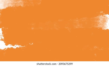 Fondo de color de agua naranja para fondos de texturas y diseño de banners web
