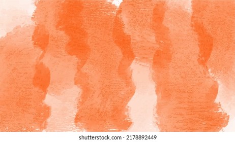 Orange watercolor background for textures backgrounds and web banners design
