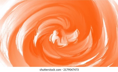 Orange watercolor background for textures backgrounds and web banners design
