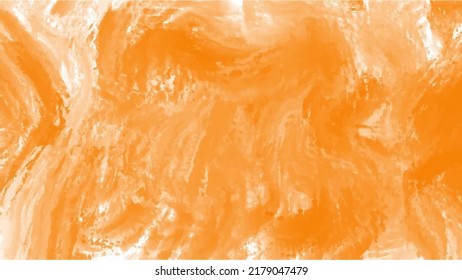 Orange watercolor background for textures backgrounds and web banners design
