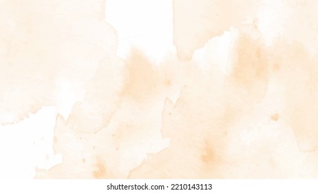 Orange watercolor background for textures backgrounds and web banners design
