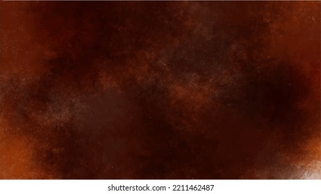 Fondo de color de agua naranja para fondos de texturas y diseño de banners web
