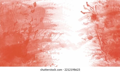 Fondo de color de agua naranja para fondos de texturas y diseño de banners web
