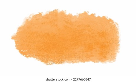 Orange watercolor background for your design, watercolor background concept, vector.