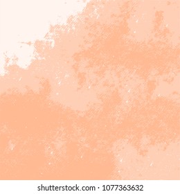 orange watercolor rough wallpaper pattern with different shades, vector illustration