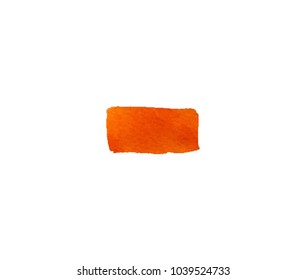 orange watercolor vector backdrop for  text and logo isolated on transparent background. color like ocher, amber, terracotta, peach, copper, coral, firebrick , bronze, tigerlily,  tangerine tango