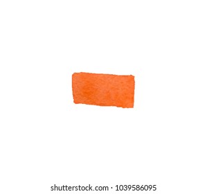 orange watercolor vector backdrop for  text and logo isolated on transparent background. color like ocher, amber, terracotta, peach, copper, coral, firebrick , bronze, tigerlily,  tangerine tango